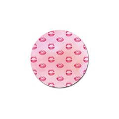 Watercolor Kisses Patterns Golf Ball Marker (4 Pack) by TastefulDesigns