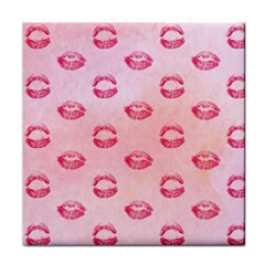 Watercolor Kisses Patterns Face Towel by TastefulDesigns