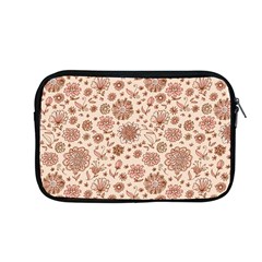 Retro Sketchy Floral Patterns Apple Macbook Pro 13  Zipper Case by TastefulDesigns