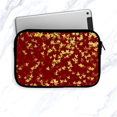 Background Design Leaves Pattern Apple Ipad Mini Zipper Cases by Simbadda