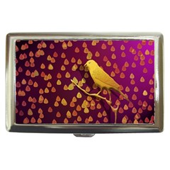 Bird Design Wall Golden Color Cigarette Money Cases by Simbadda