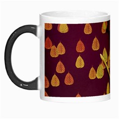 Bird Design Wall Golden Color Morph Mugs by Simbadda