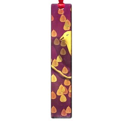 Bird Design Wall Golden Color Large Book Marks by Simbadda