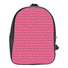 Background Letters Decoration School Bags(large)  by Simbadda