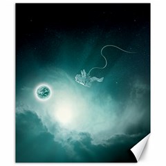 Astronaut Space Travel Gravity Canvas 20  X 24   by Simbadda