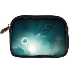 Astronaut Space Travel Gravity Digital Camera Cases by Simbadda