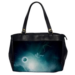 Astronaut Space Travel Gravity Office Handbags by Simbadda