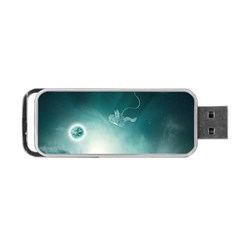 Astronaut Space Travel Gravity Portable Usb Flash (two Sides) by Simbadda