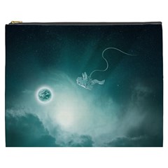 Astronaut Space Travel Gravity Cosmetic Bag (xxxl)  by Simbadda