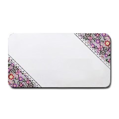 Floral Ornament Baby Girl Design Medium Bar Mats by Simbadda