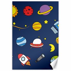 Space Background Design Canvas 20  X 30   by Simbadda