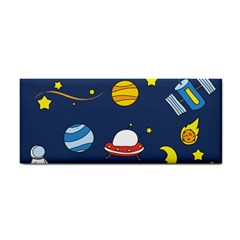 Space Background Design Cosmetic Storage Cases by Simbadda