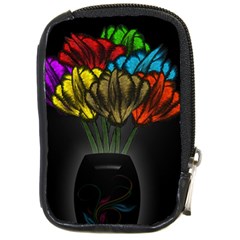 Flowers Painting Still Life Plant Compact Camera Cases by Simbadda