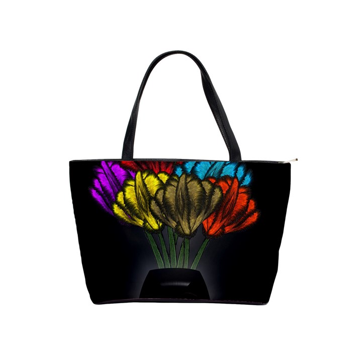 Flowers Painting Still Life Plant Shoulder Handbags