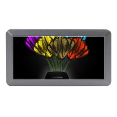 Flowers Painting Still Life Plant Memory Card Reader (mini) by Simbadda