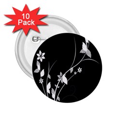 Plant Flora Flowers Composition 2 25  Buttons (10 Pack)  by Simbadda