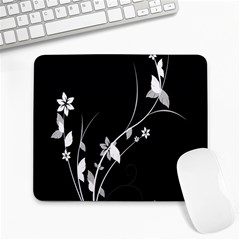 Plant Flora Flowers Composition Large Mousepads by Simbadda