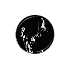 Plant Flora Flowers Composition Hat Clip Ball Marker (4 Pack) by Simbadda