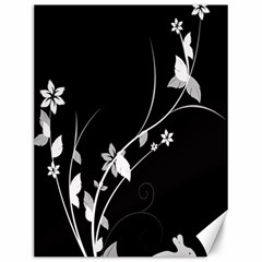 Plant Flora Flowers Composition Canvas 12  X 16   by Simbadda