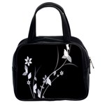 Plant Flora Flowers Composition Classic Handbags (2 Sides) Front