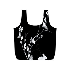 Plant Flora Flowers Composition Full Print Recycle Bags (s)  by Simbadda