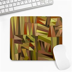 Earth Tones Geometric Shapes Unique Large Mousepads by Simbadda