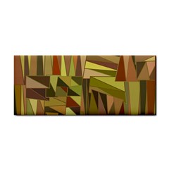 Earth Tones Geometric Shapes Unique Cosmetic Storage Cases