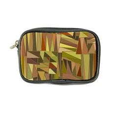 Earth Tones Geometric Shapes Unique Coin Purse