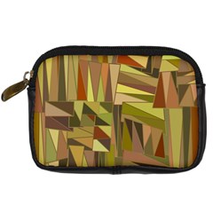 Earth Tones Geometric Shapes Unique Digital Camera Cases