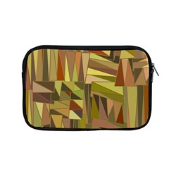 Earth Tones Geometric Shapes Unique Apple Macbook Pro 13  Zipper Case by Simbadda