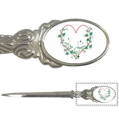 Heart Ranke Nature Romance Plant Letter Openers by Simbadda