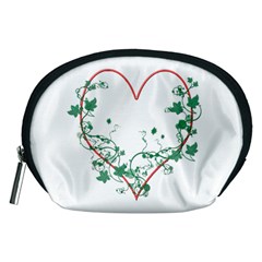 Heart Ranke Nature Romance Plant Accessory Pouches (medium)  by Simbadda