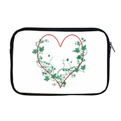 Heart Ranke Nature Romance Plant Apple Macbook Pro 17  Zipper Case