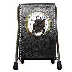 Steampunk Lock Fantasy Home Pen Holder Desk Clocks by Simbadda