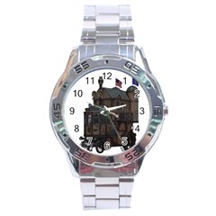 Steampunk Lock Fantasy Home Stainless Steel Analogue Watch by Simbadda