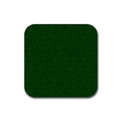 Texture Green Rush Easter Rubber Coaster (square)  by Simbadda