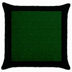 Texture Green Rush Easter Throw Pillow Case (black) by Simbadda