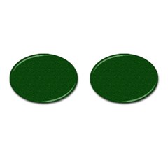 Texture Green Rush Easter Cufflinks (oval) by Simbadda