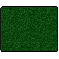 Texture Green Rush Easter Double Sided Fleece Blanket (medium)  by Simbadda