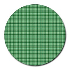 Green1 Round Mousepads by PhotoNOLA