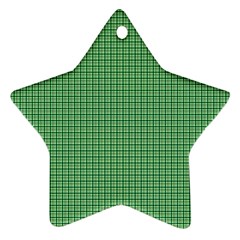 Green1 Ornament (star) by PhotoNOLA