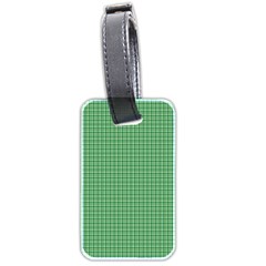 Green1 Luggage Tags (two Sides)