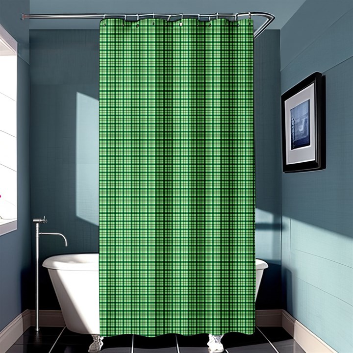 Green1 Shower Curtain 36  x 72  (Stall) 