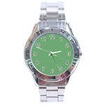 Green1 Stainless Steel Analogue Watch Front