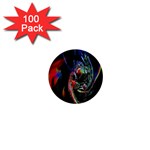 Abstraction Dive From Inside 1  Mini Buttons (100 pack)  Front