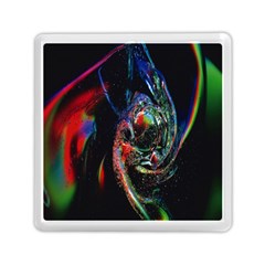 Abstraction Dive From Inside Memory Card Reader (square)  by Simbadda