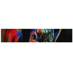 Abstraction Dive From Inside Flano Scarf (large) by Simbadda