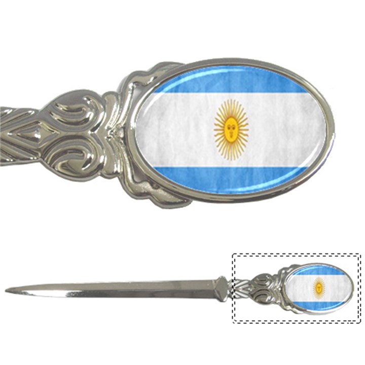 Argentina Texture Background Letter Openers