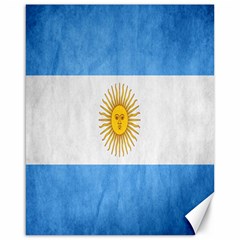 Argentina Texture Background Canvas 16  X 20   by Simbadda