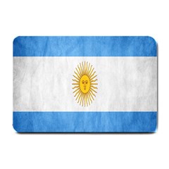 Argentina Texture Background Small Doormat  by Simbadda